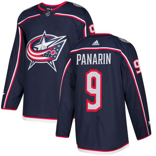 Adidas Columbus Blue Jackets #9 Artemi Panarin Navy Blue Home Authentic Stitched Youth NHL Jersey